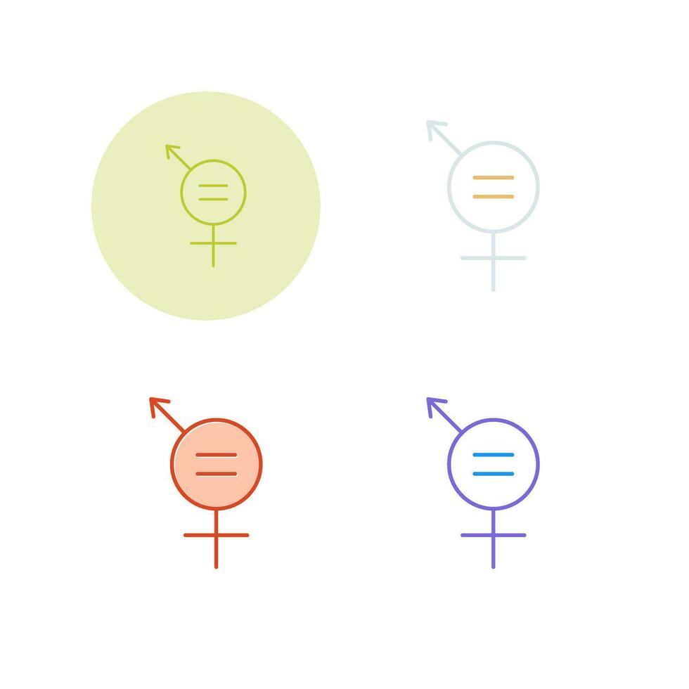 Gender Equality Vector Icon