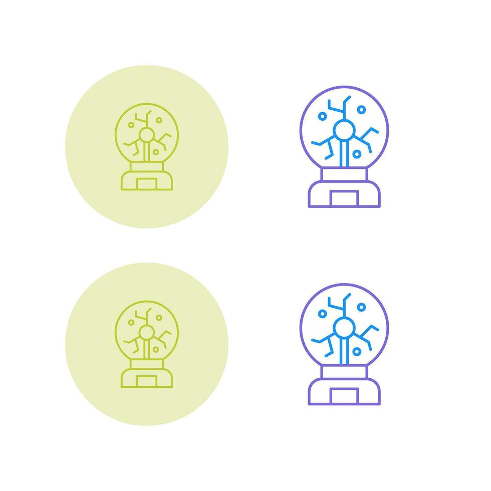 Plasma Ball Vector Icon