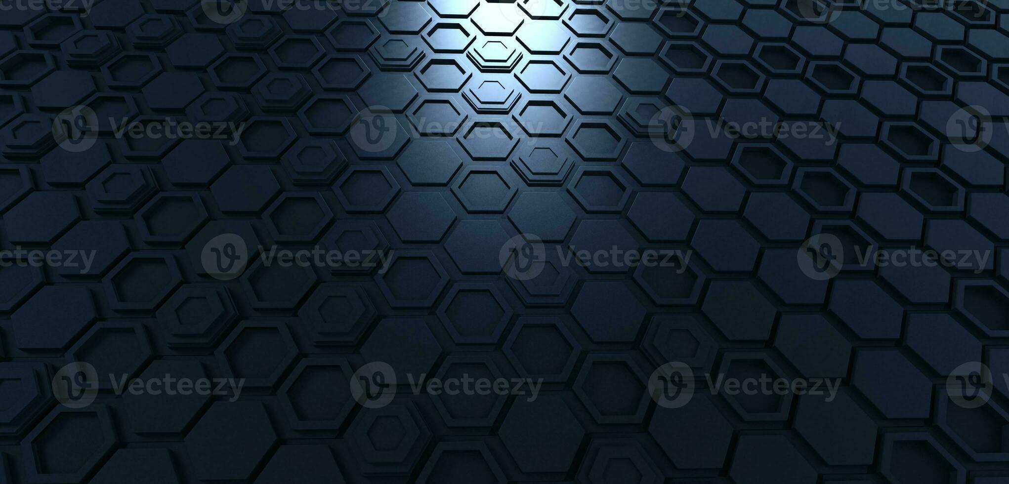 background technology texture hexagonal pixels Glossy block texture Chrome material 3D illustration photo