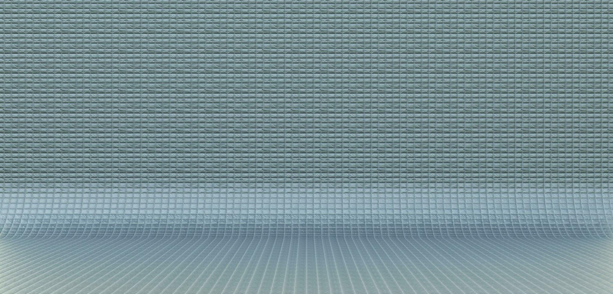 Empty scene simple stage curved background stripes pattern backdrop 3d illustration photo