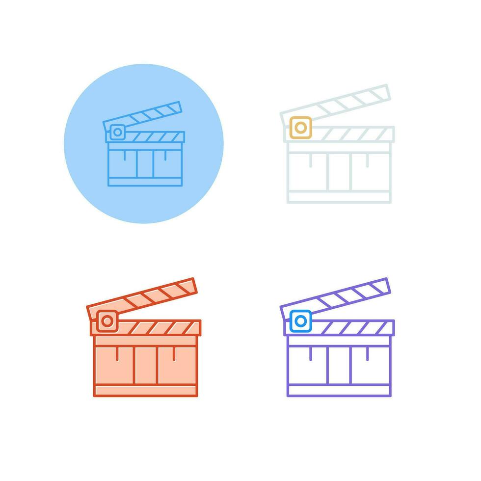 Clapperboard Vector Icon