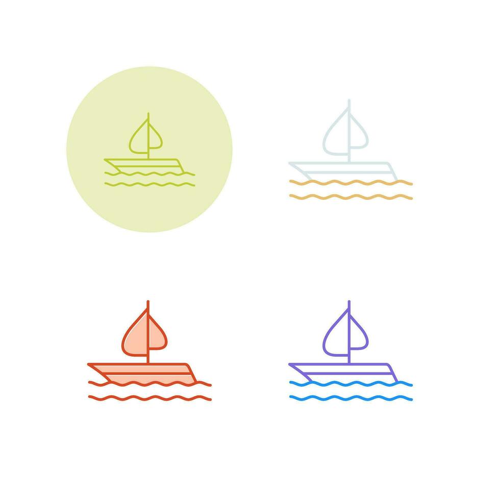 Sailing Vector Icon