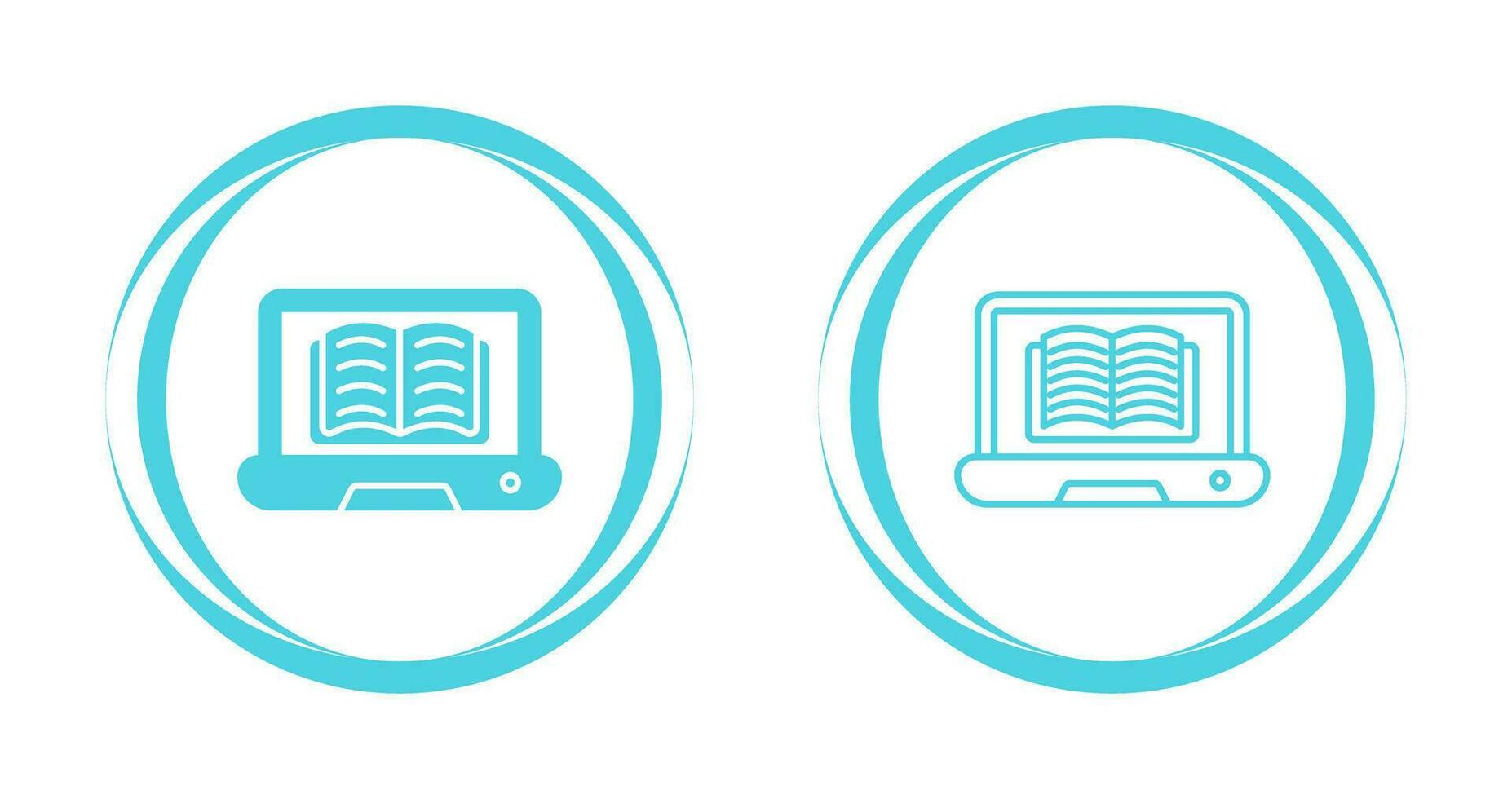 Online Learning Vector Icon