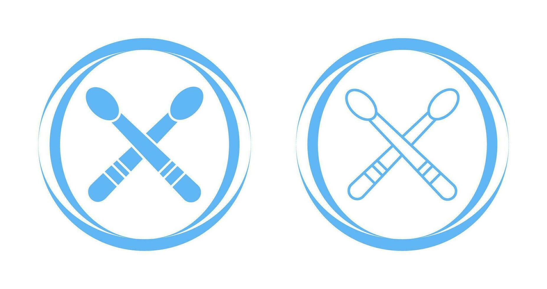 Drumsticks Vector Icon