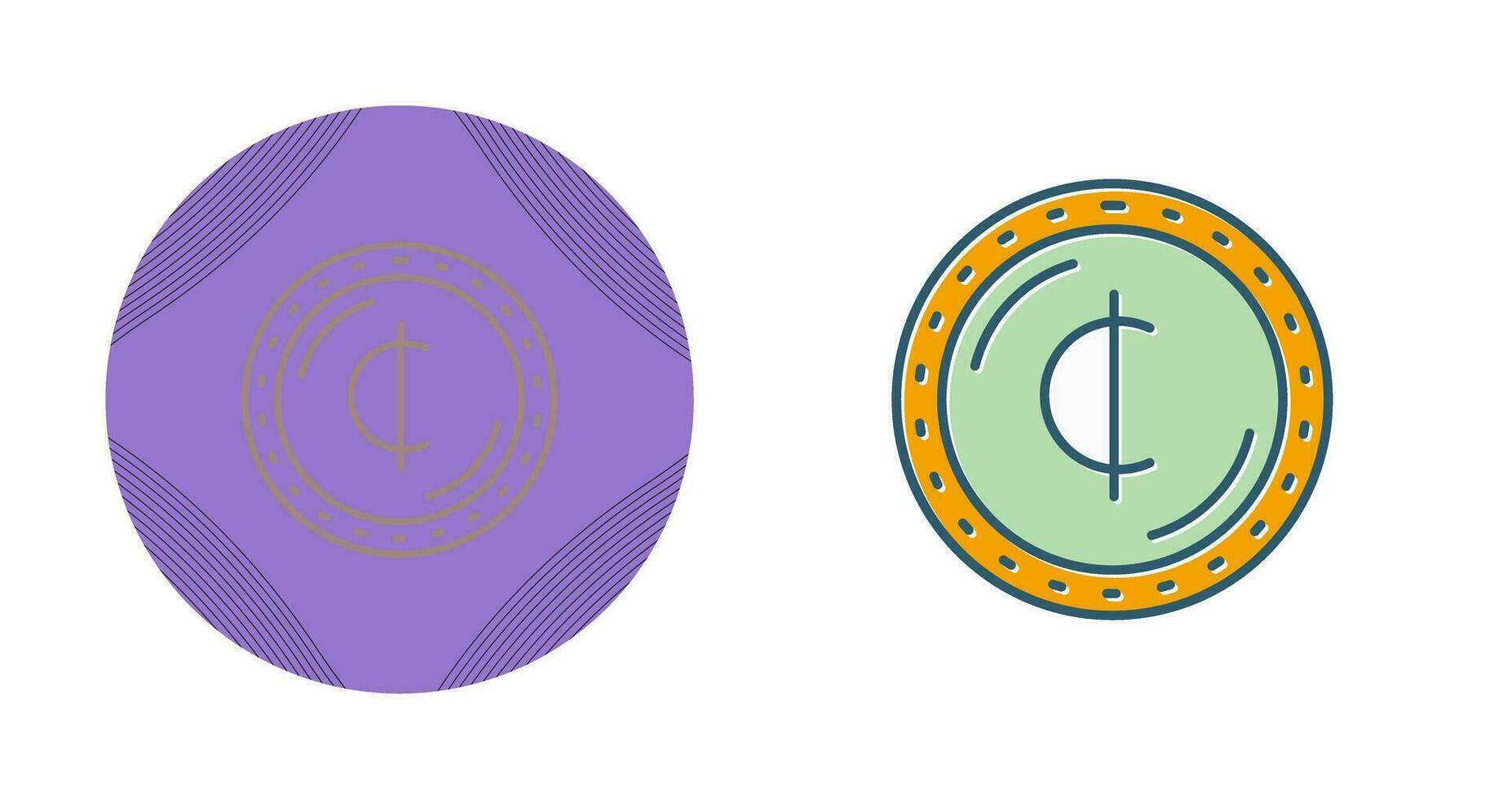 Cedis Currency Vector Icon