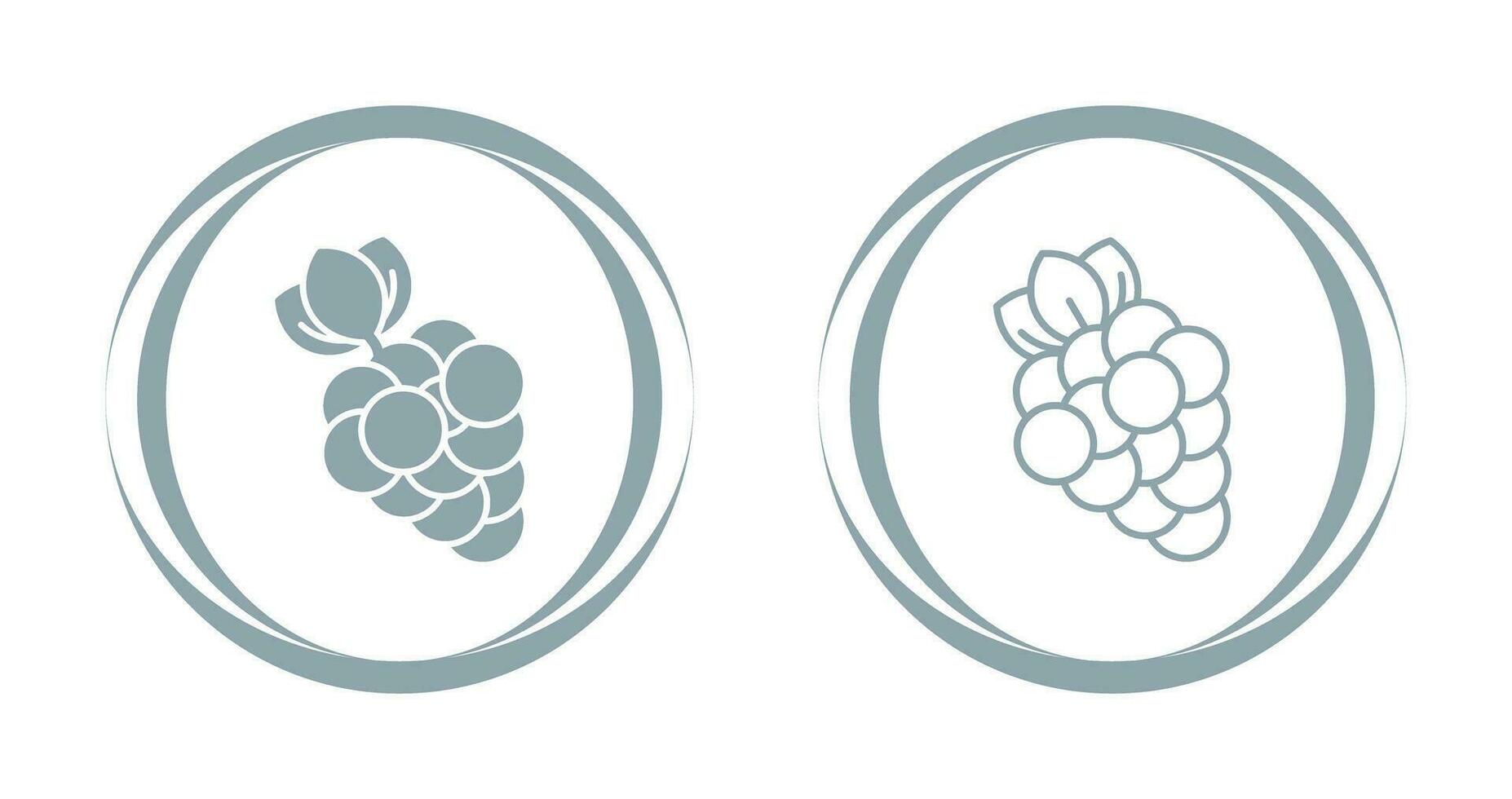 Grapes Vector Icon