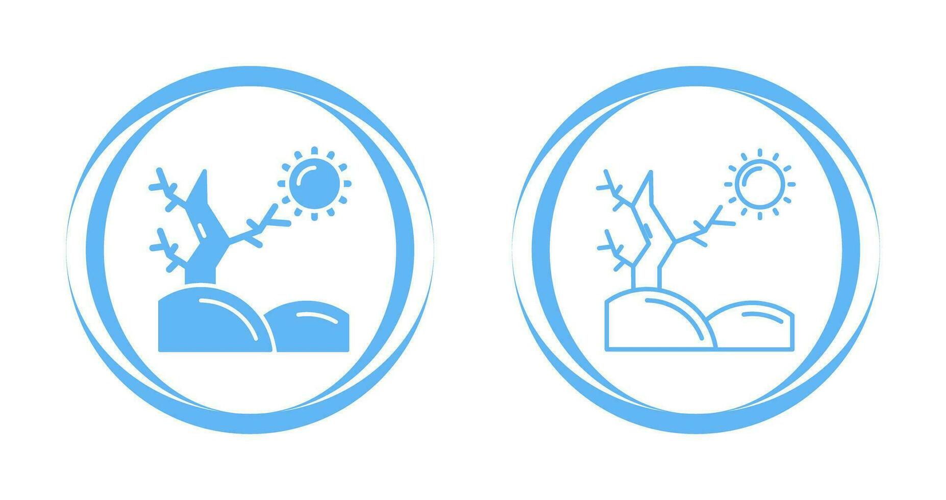 Desert Vector Icon