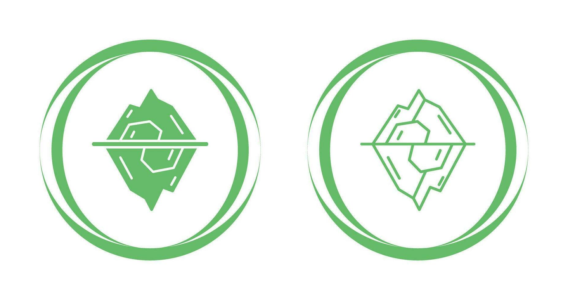 Iceberg Vector Icon