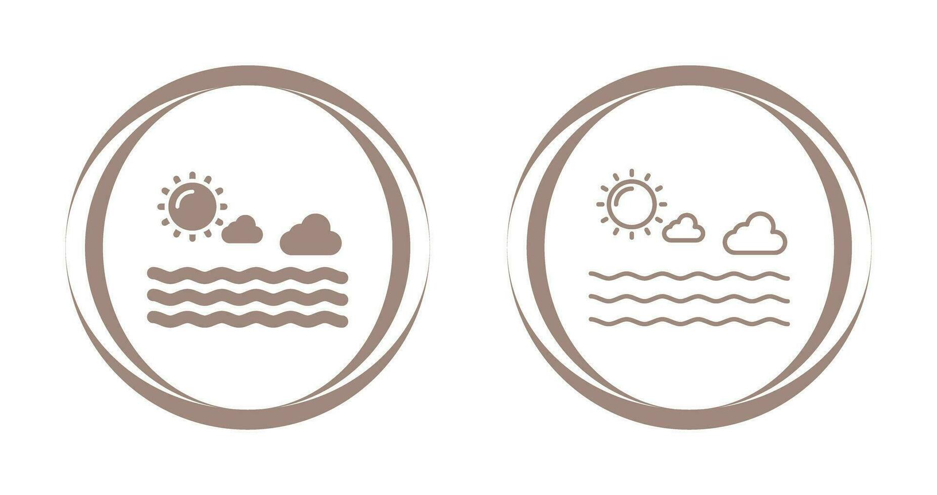 Sea Vector Icon