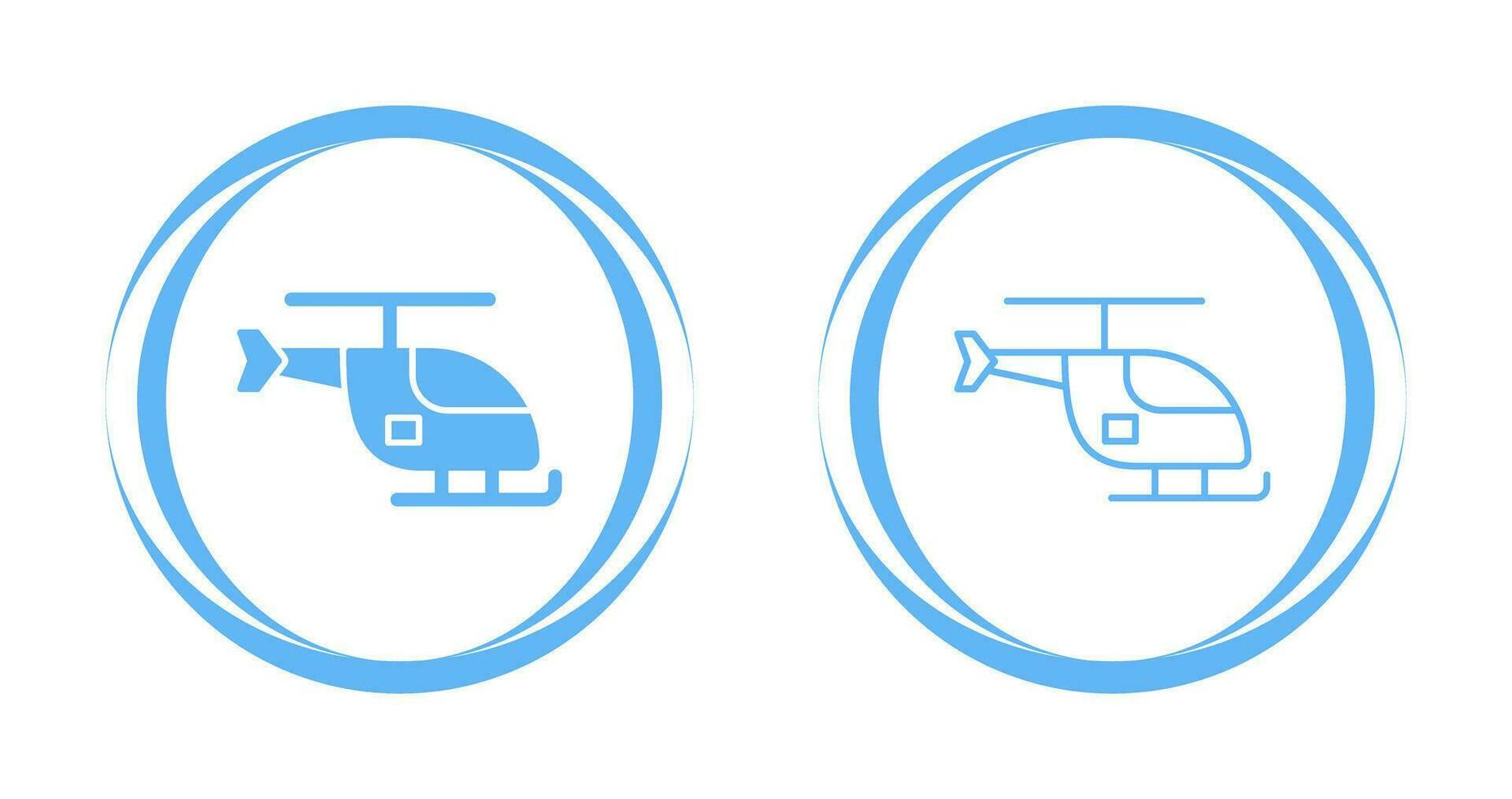 Helicopter Vector Icon