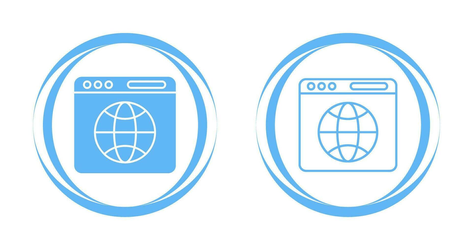 Browser Vector Icon