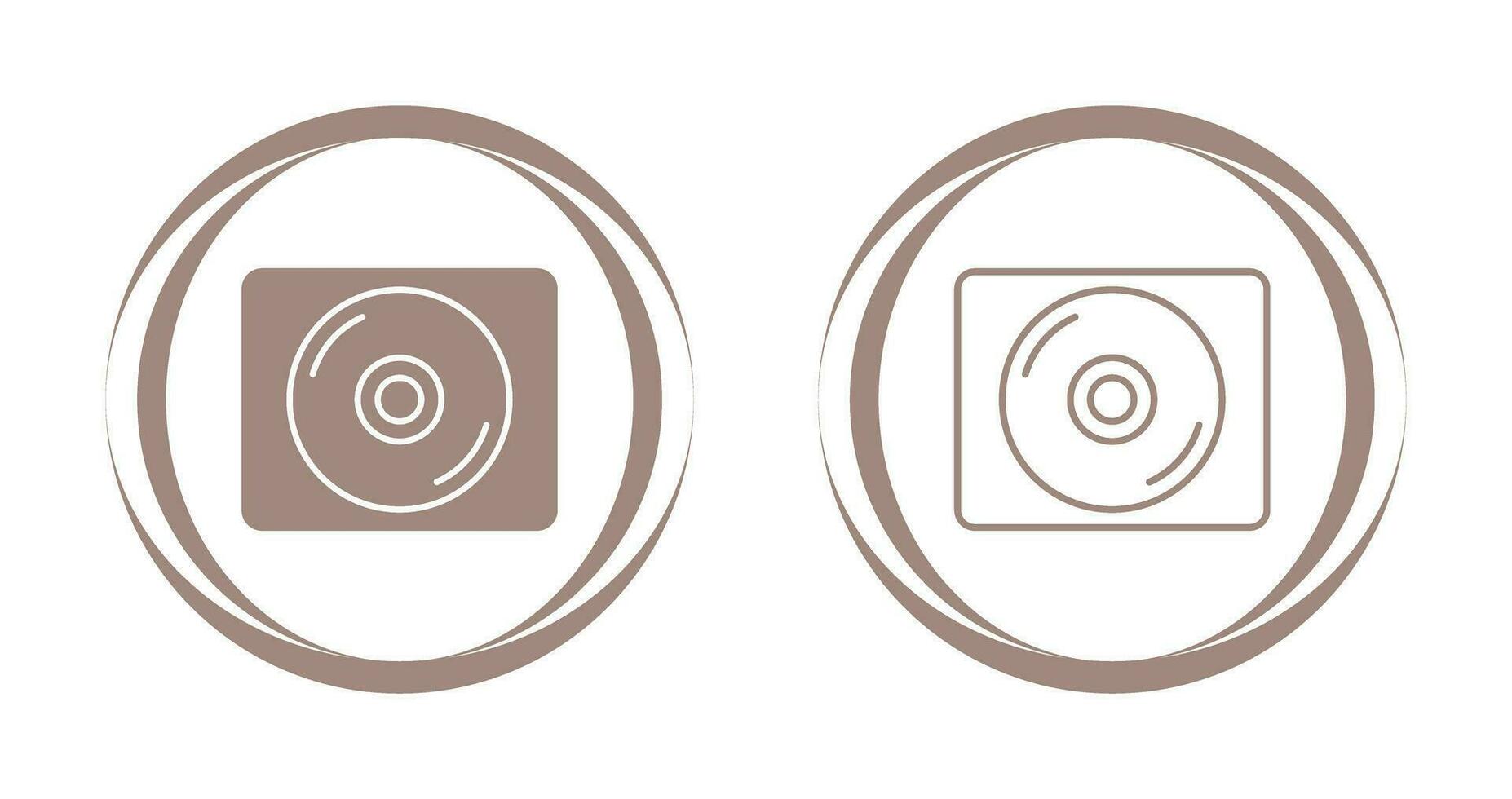 CD Vector Icon