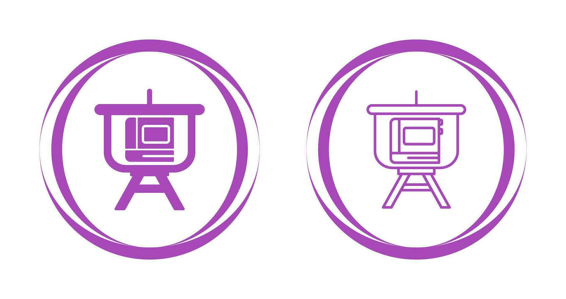 Education Presentation Vector Icon