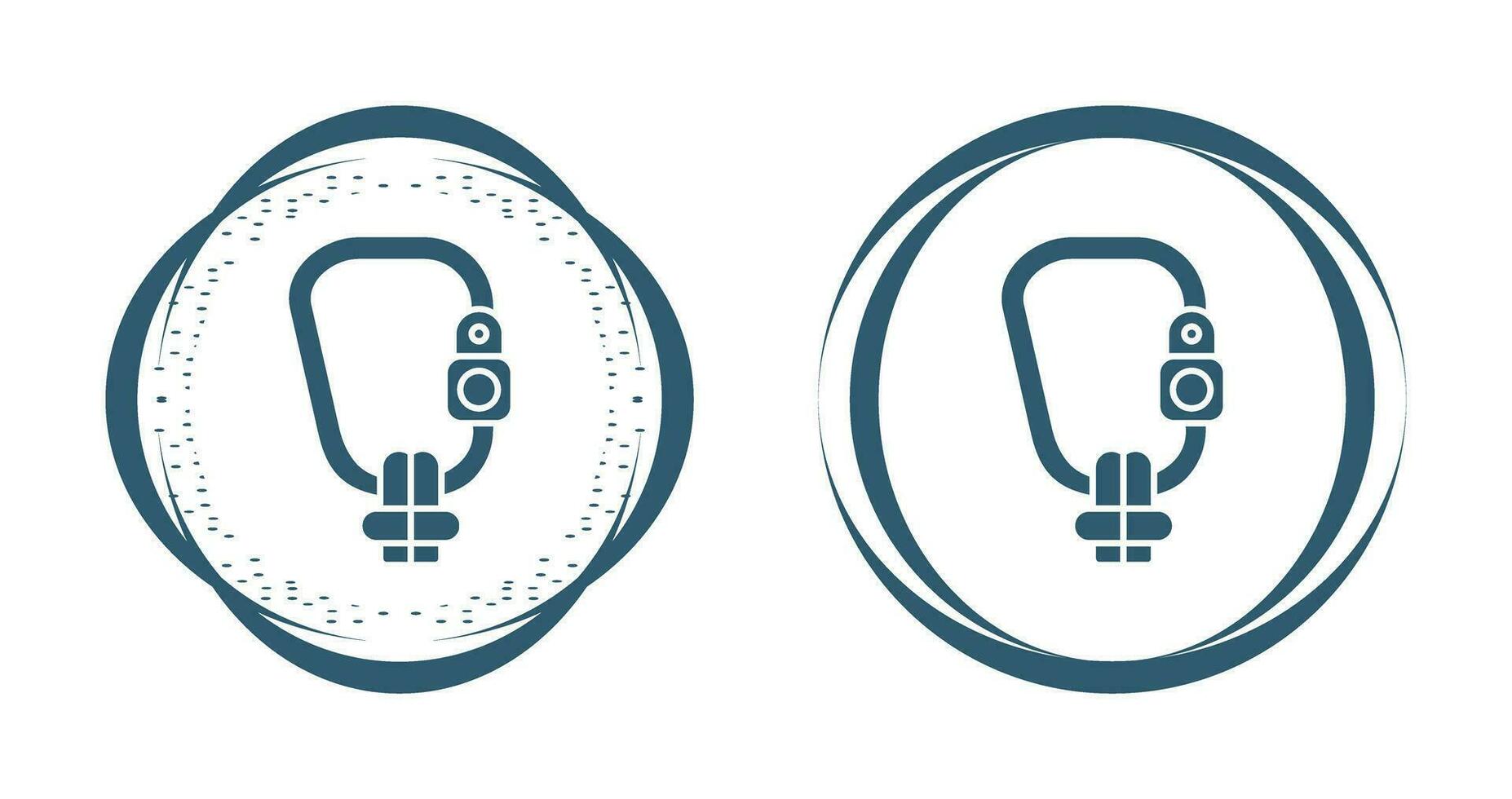 Carabiner Vector Icon