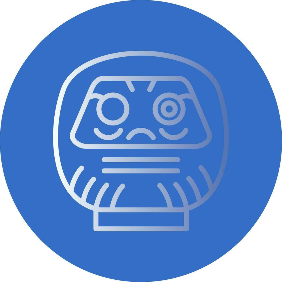 Daruma Vector Icon Design