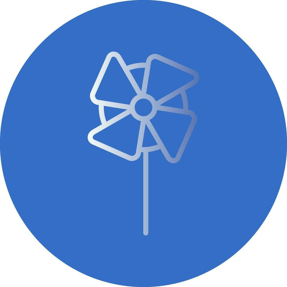 Pinwheel Vector Icon Design