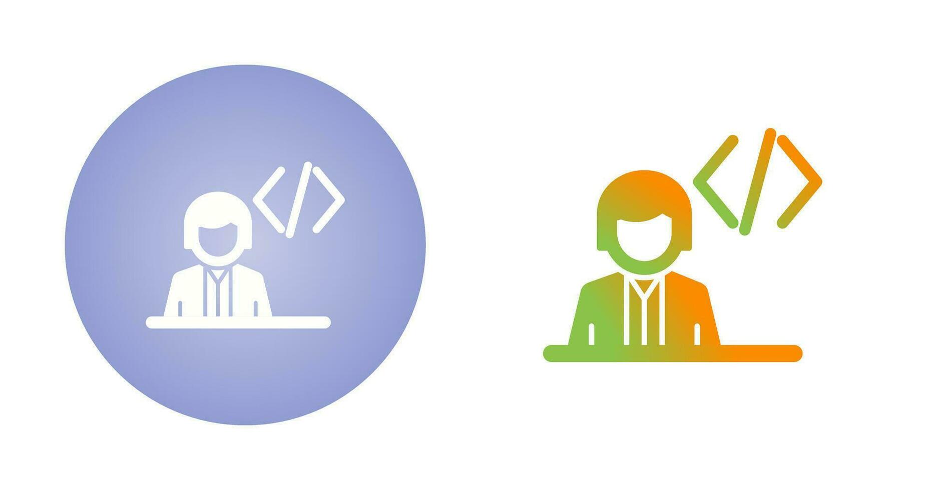 Programmer Vector Icon