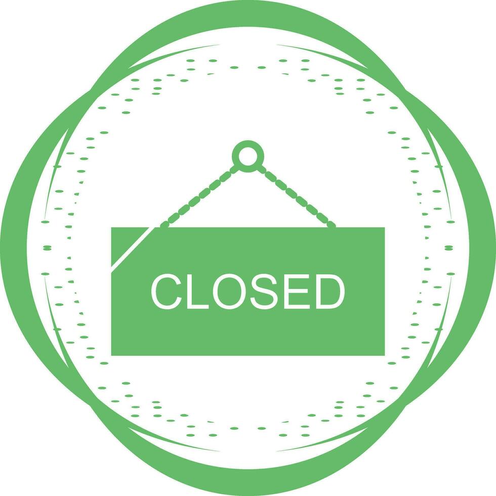 Closed Tag Vector Icon