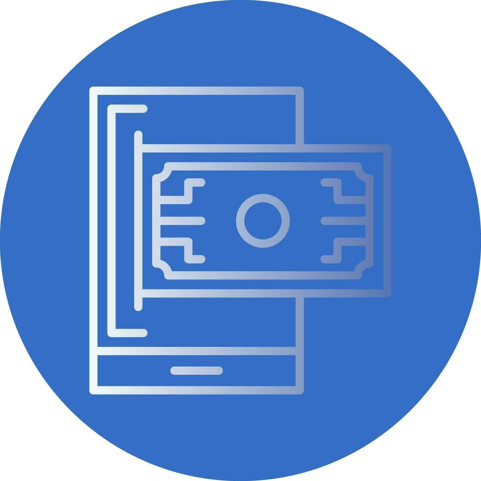 Digital wallet Vector Icon Design