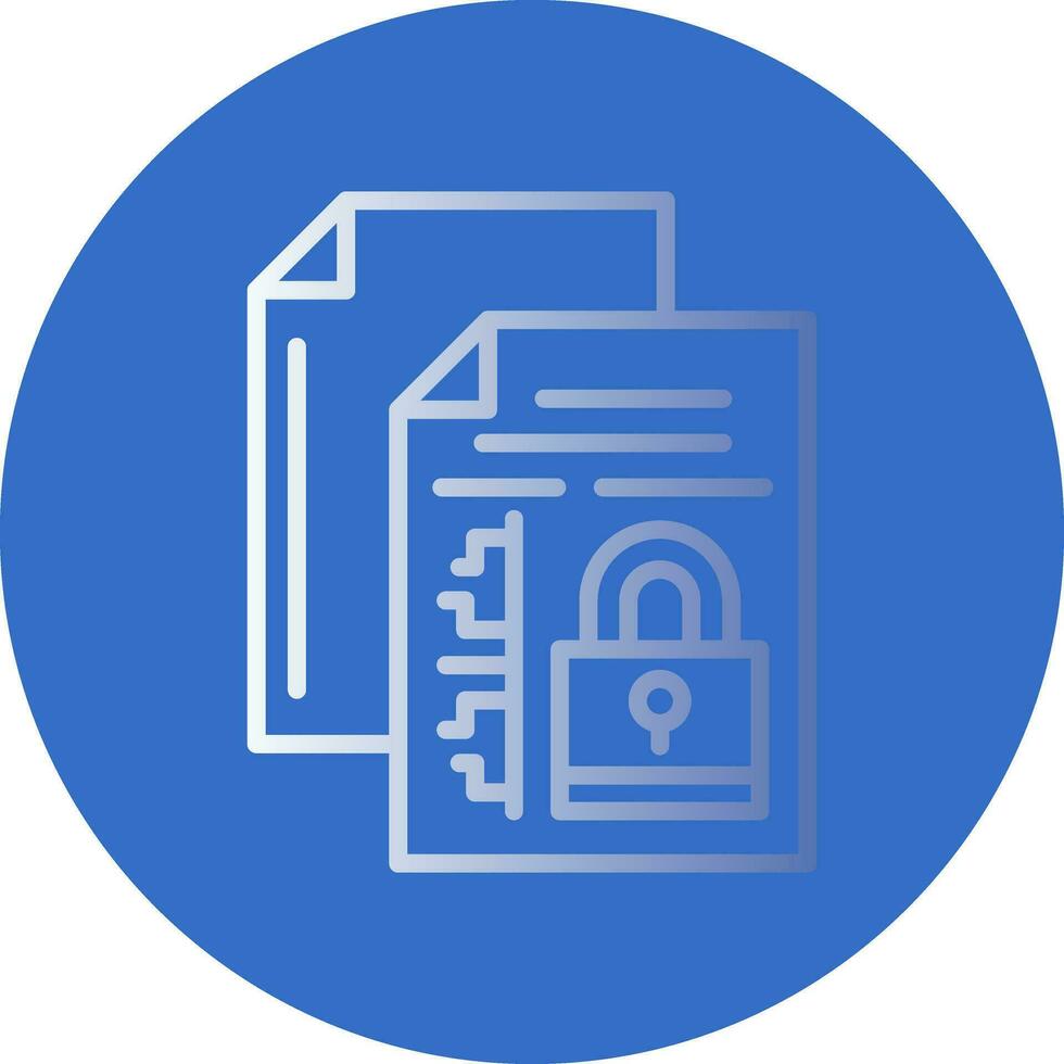 Encrypted Vector Icon Design