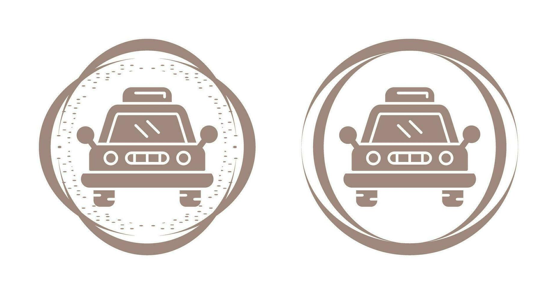 icono de vector de taxi