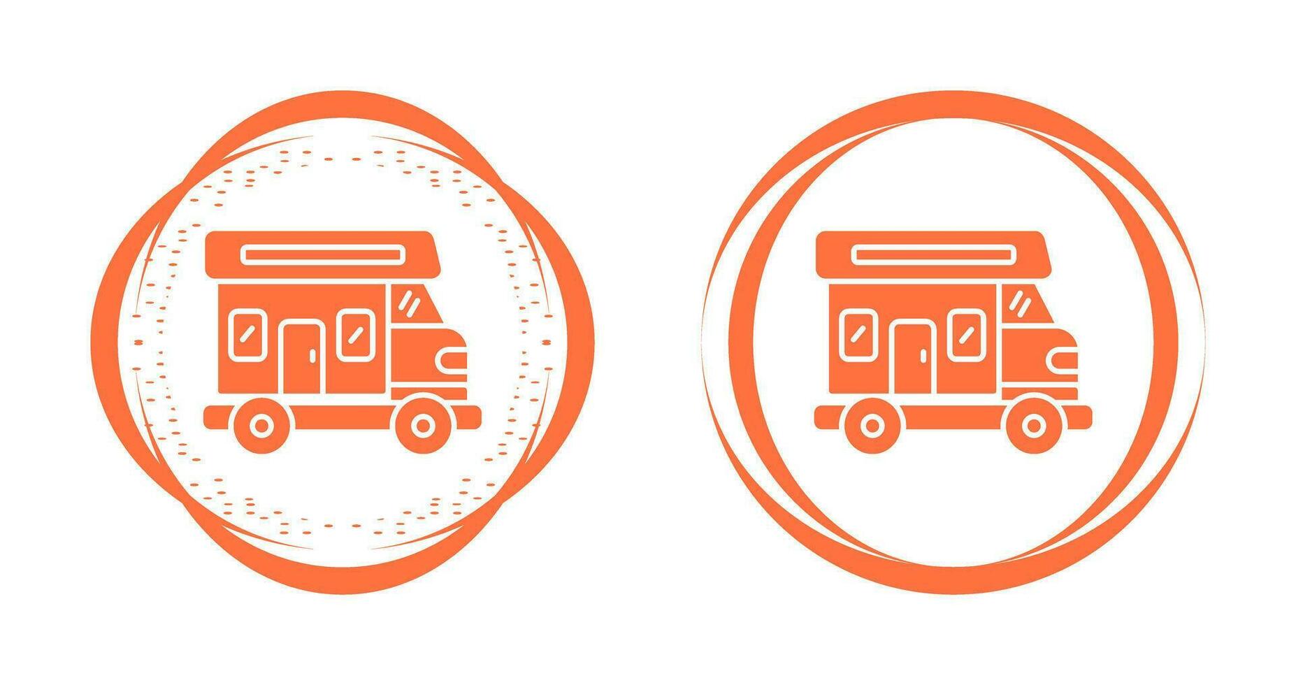 Caravan Vector Icon