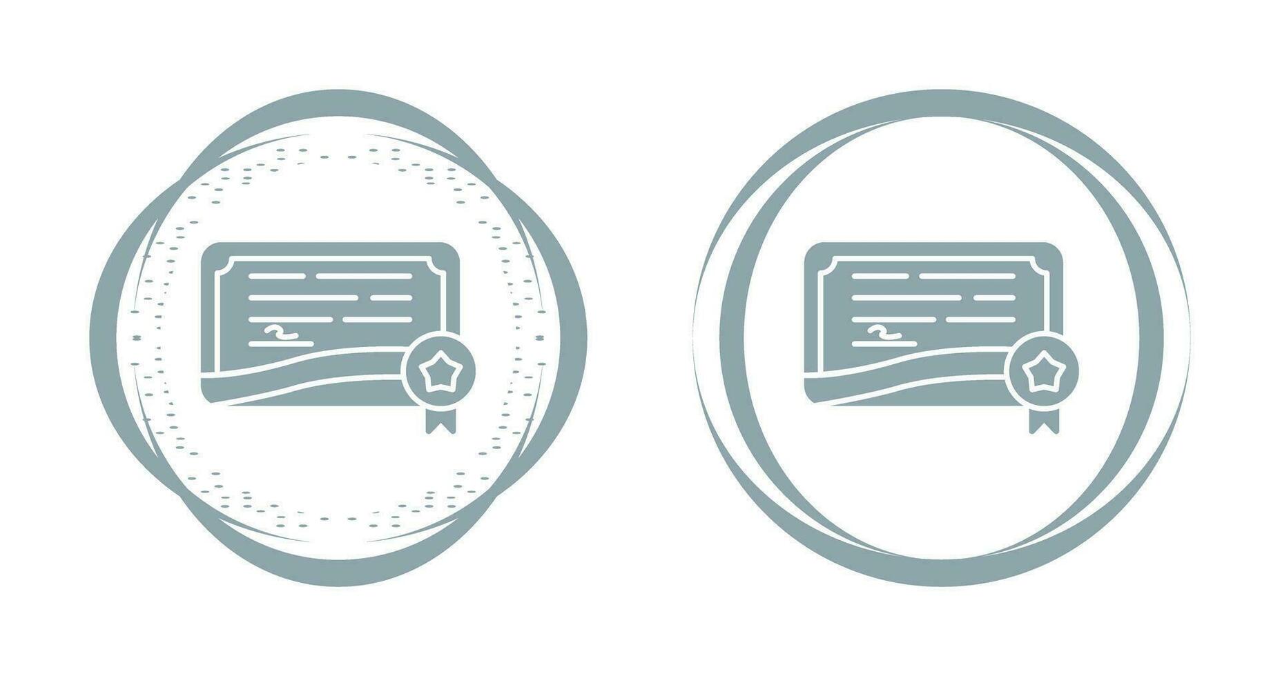 Certificate Vector Icon