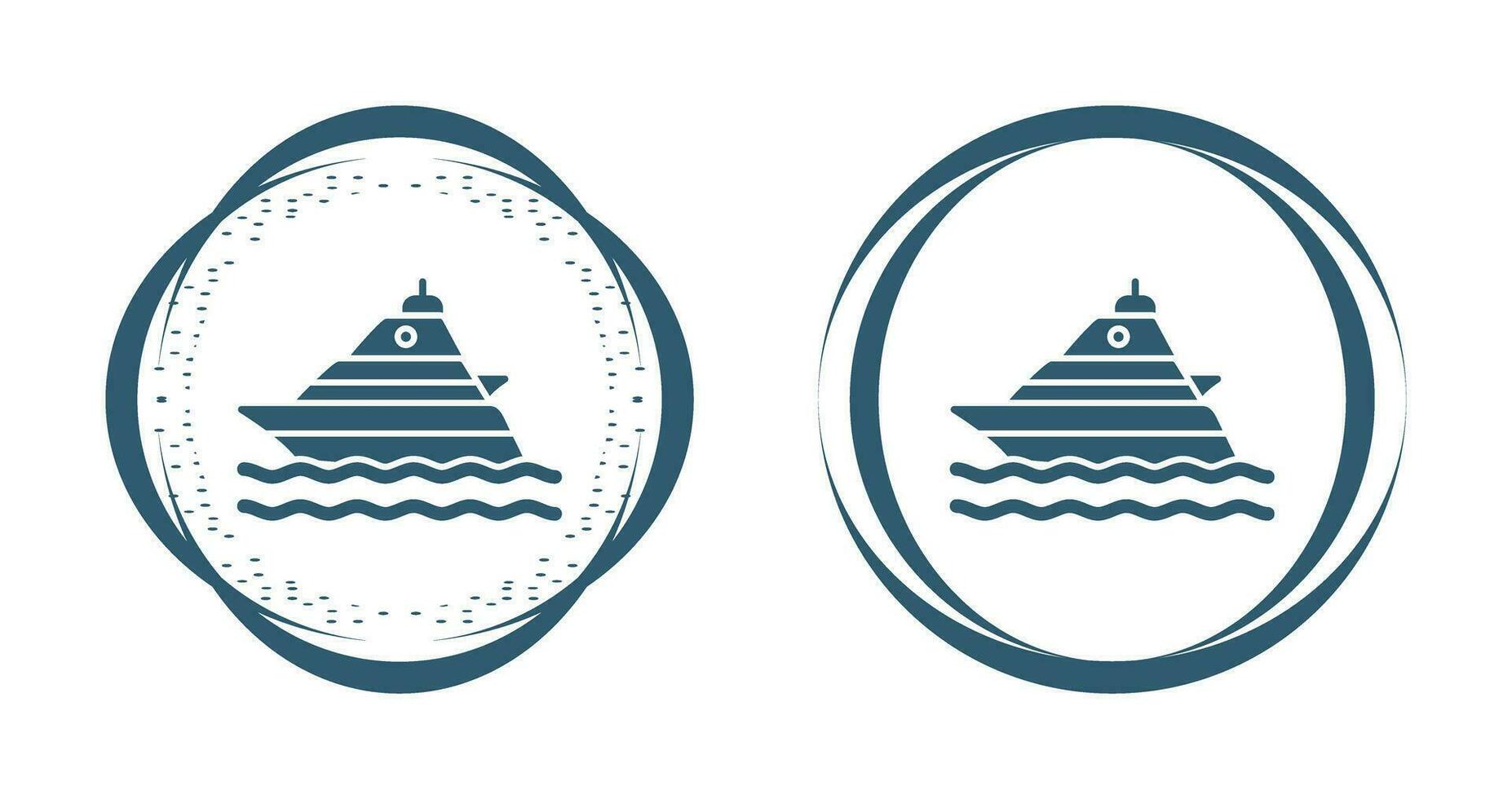 Yacht Vector Icon