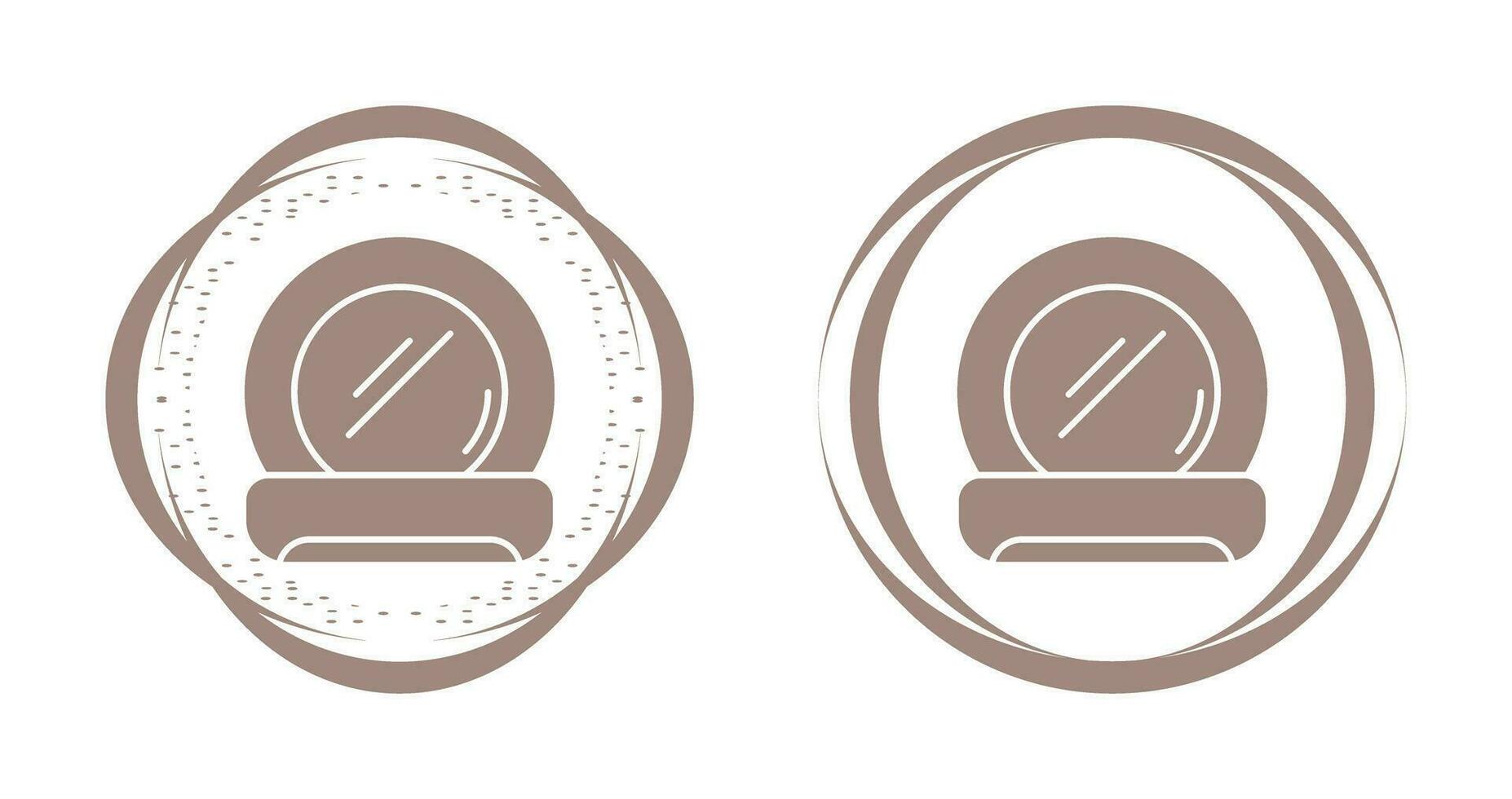 Pocket Mirror Vector Icon