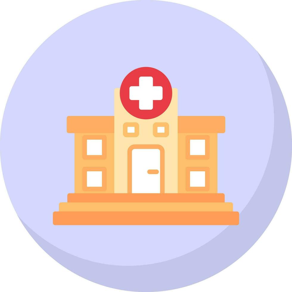 Hospital Vector Icon Design