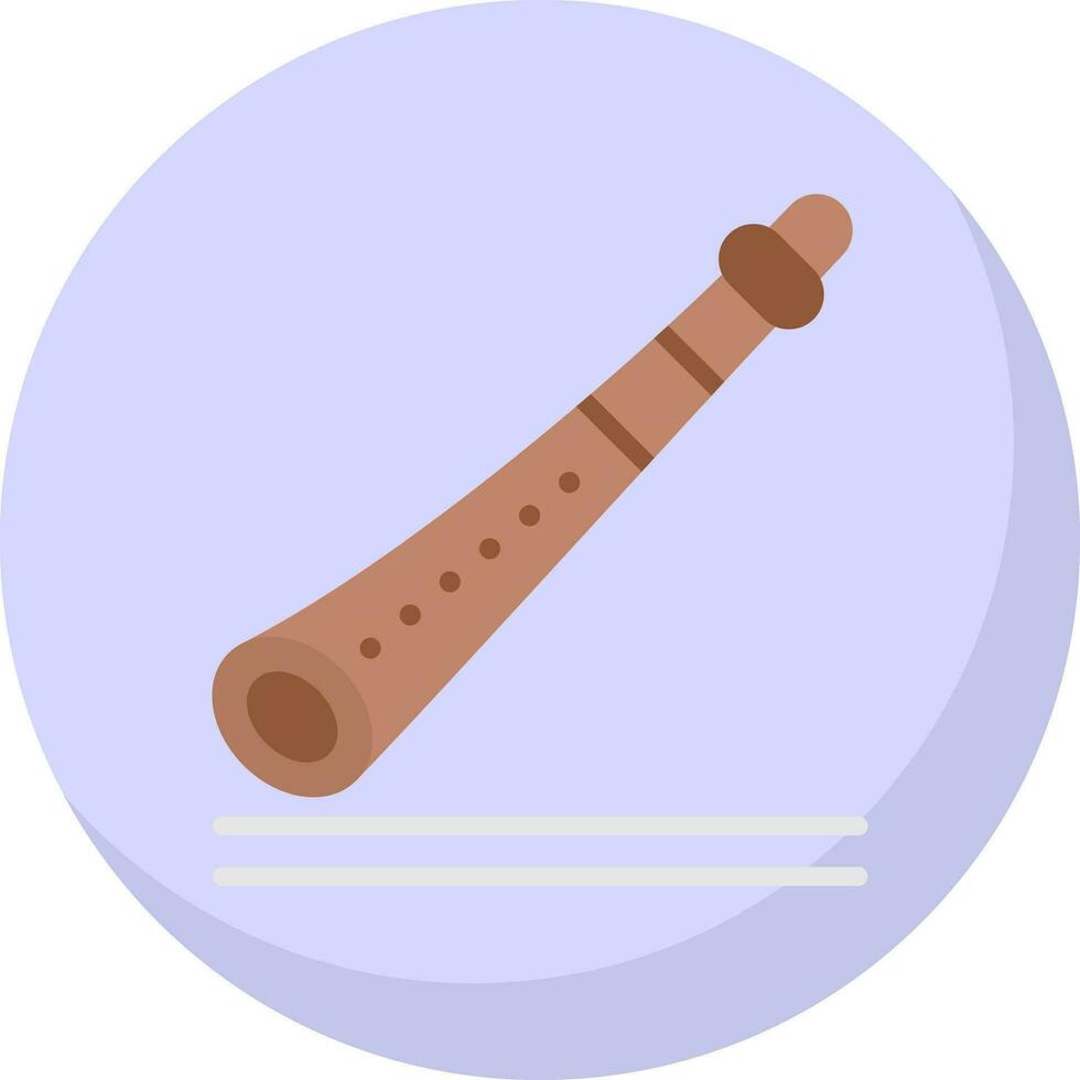 Shakuhachi Vector Icon Design