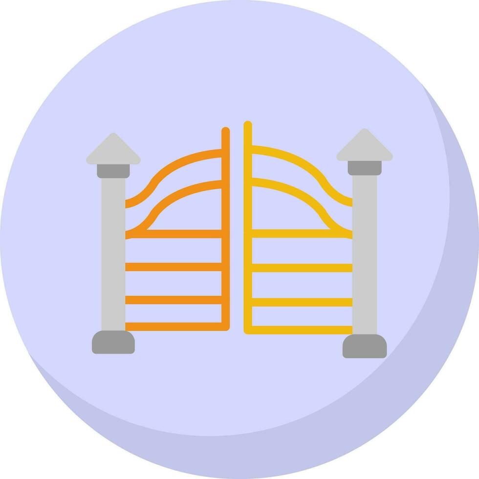 Gate Vector Icon Design