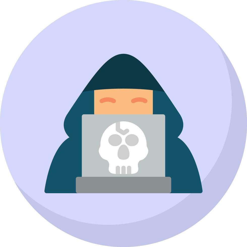 Hacker Vector Icon Design