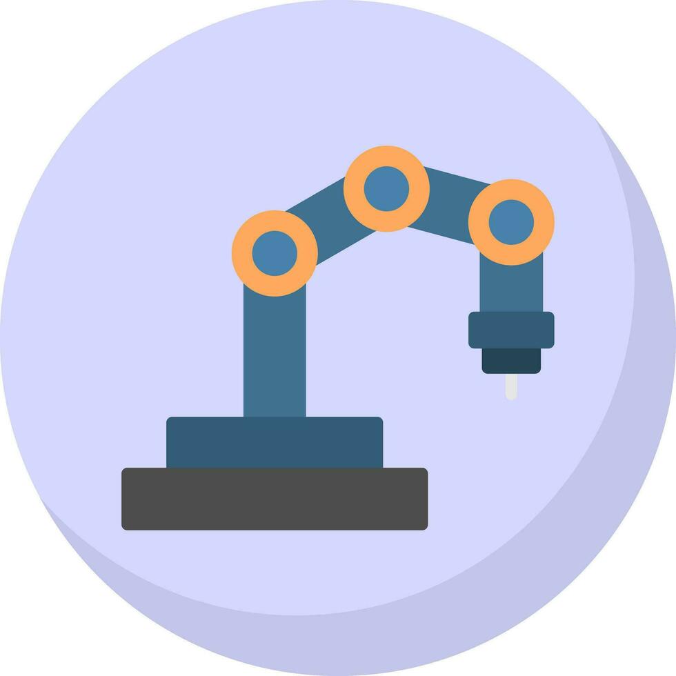 Robot arm Vector Icon Design