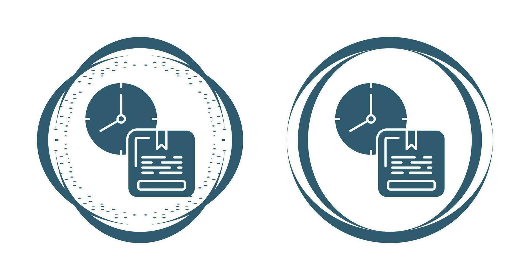 On Time Delivery Vector Icon
