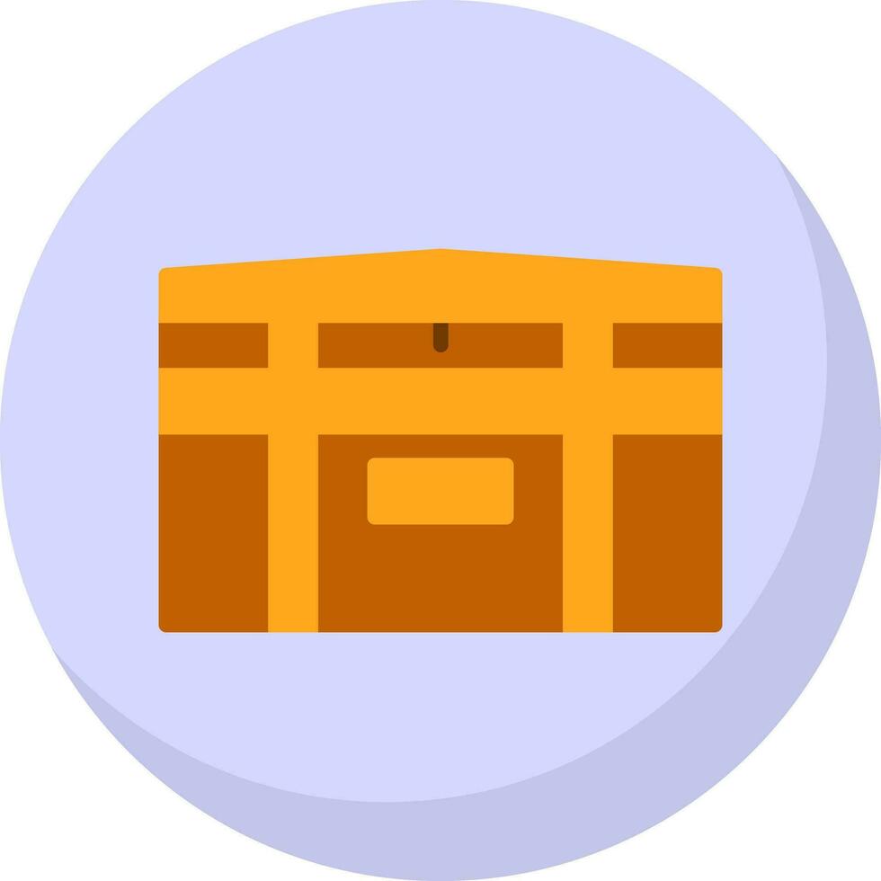 Trunk Vector Icon Design