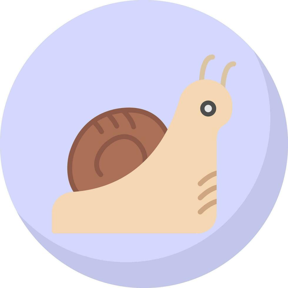 Snail Vector Icon Design