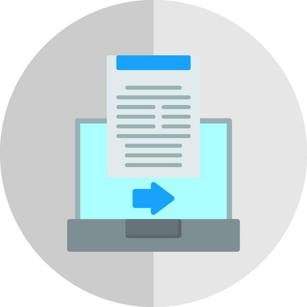 Online transfer Vector Icon Design