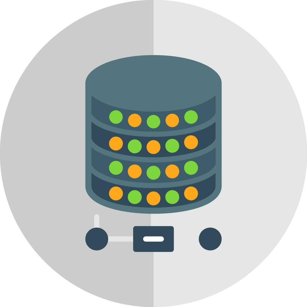 Database Vector Icon Design