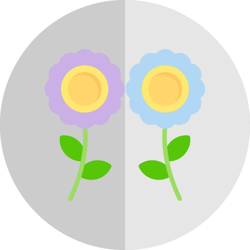 Flower Vector Icon Design