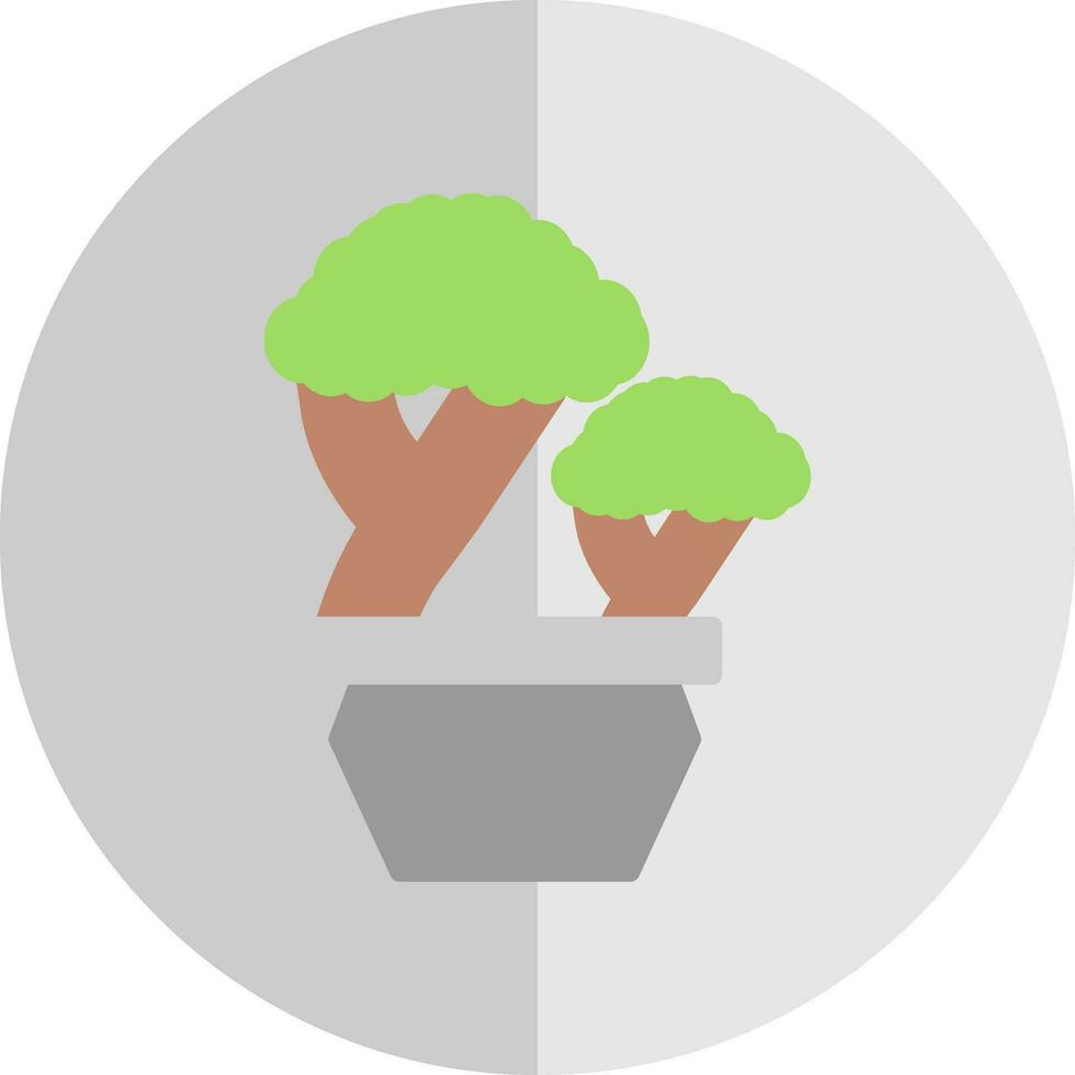 Bonsai Vector Icon Design