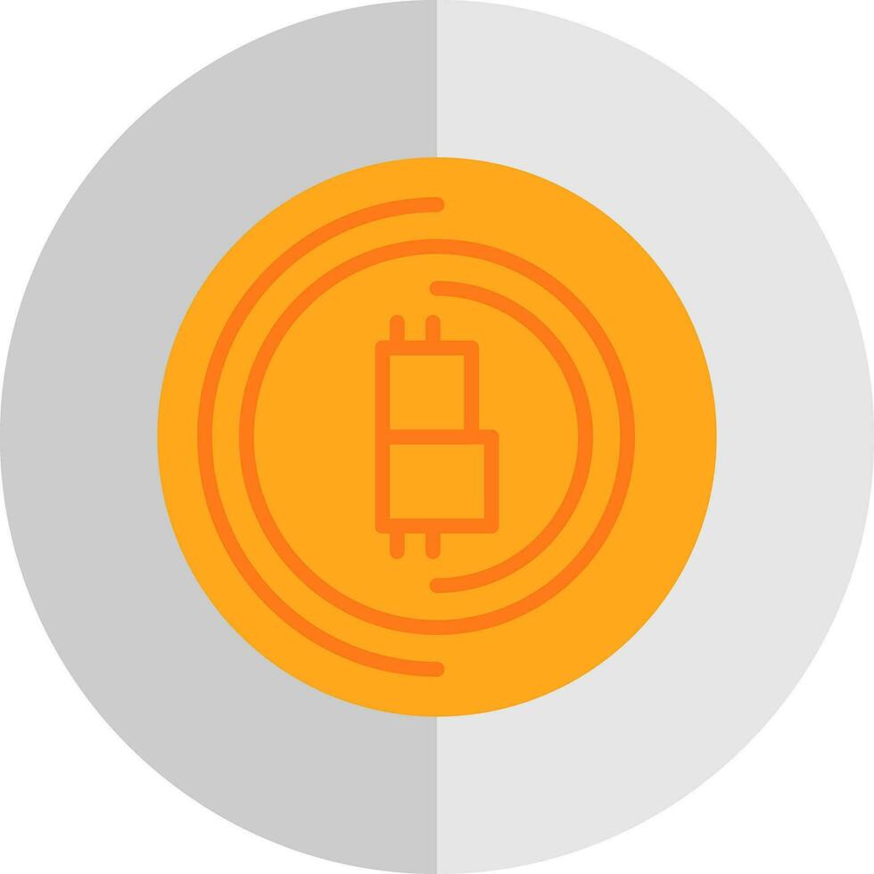 Bitcoin Vector Icon Design