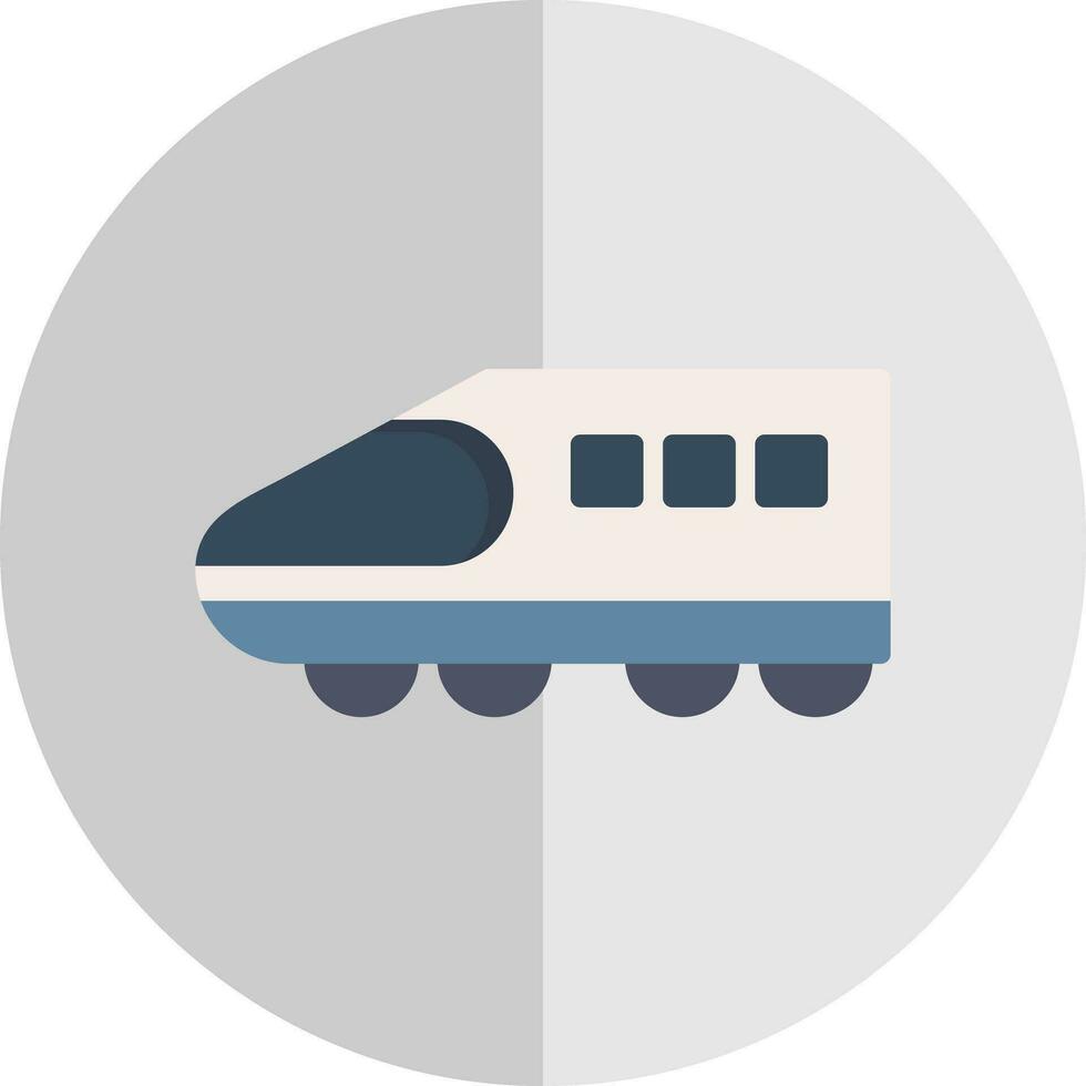 Shinkansen Vector Icon Design