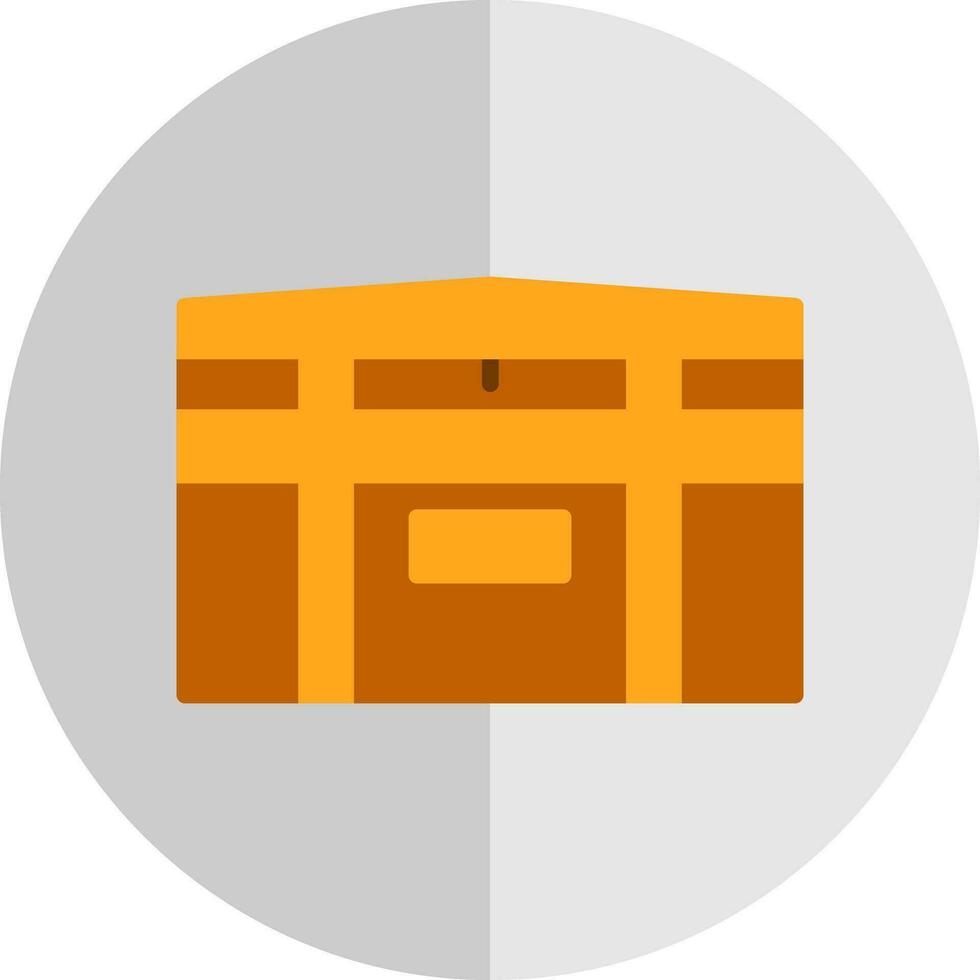 Trunk Vector Icon Design