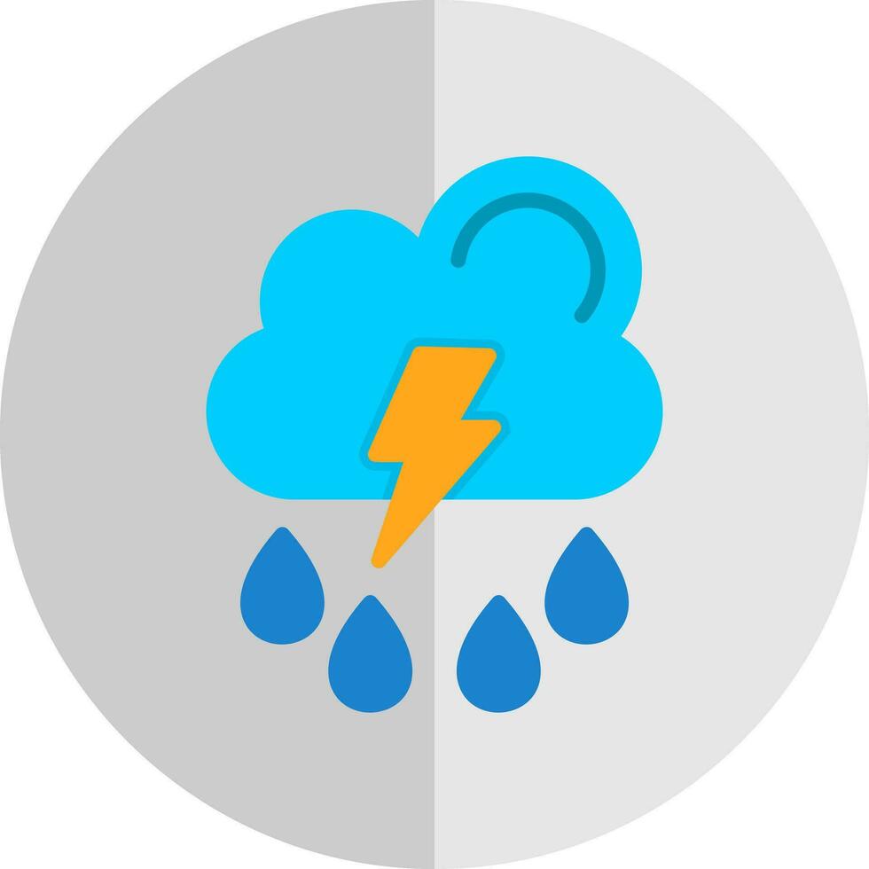 diseño de icono de vector de tormenta