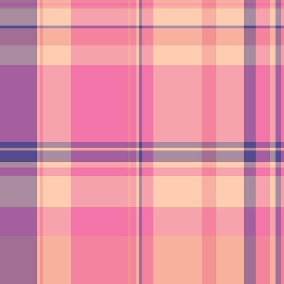 Texture check fabric of background vector textile with a seamless tartan pattern plaid.