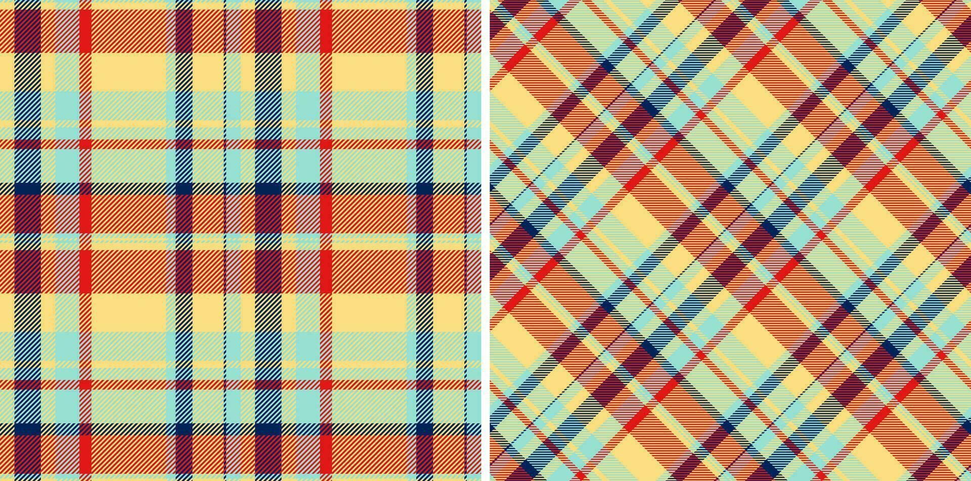 Vector tartan textile of pattern fabric plaid with a texture background check seamless.
