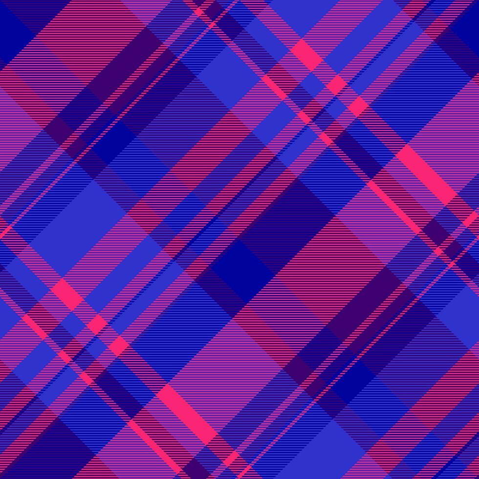Texture check plaid of tartan vector background with a fabric textile pattern seamless.