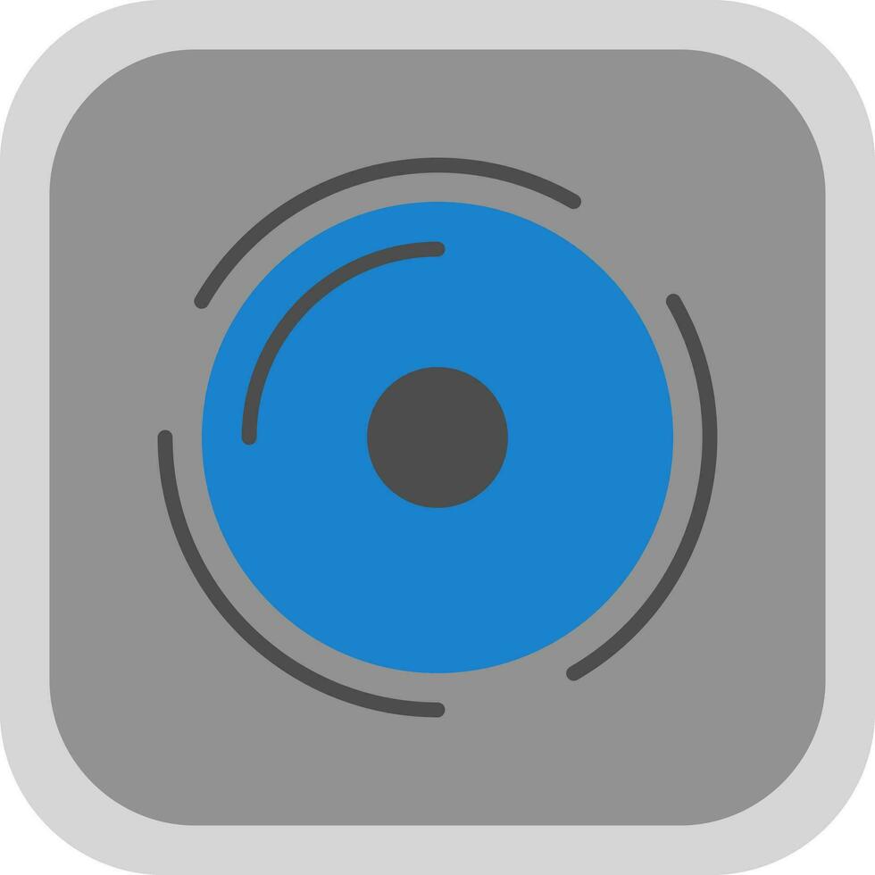 Frisbee Vector Icon Design