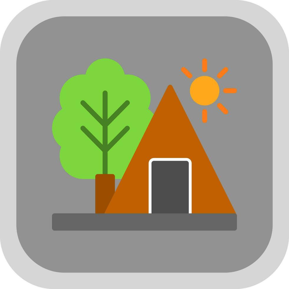 Camping Vector Icon Design